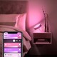 Настільна лампа Philips Hue Iris, 2000K-6500K, Color, Bluetooth, рожева, що димується, (929002376301)