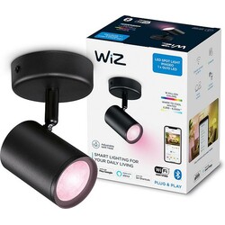 Умный накладной точечный светильник WiZ IMAGEO Spots 1х5W 2200-6500K RGB Wi-Fi (929002659001)