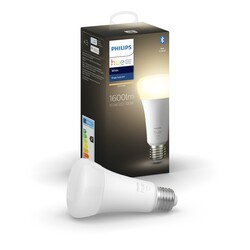 Умная лампа Philips Hue E27, 15.5W(100Вт), 2700K, White, Bluetooth, dim