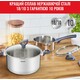 Набір посуду Tefal Daily Cook, 8 предметів, нерж.сталь (G712S855)