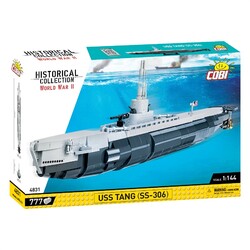 Конструктор COBI Підводний човен Танг SS-306, 777 деталей (COBI-4831)
