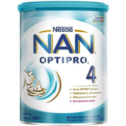 Детское молочко NAN 4 Optipro, 18 мес+ 800 г  (7613034698926)