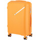 Набір пластикових валіз 2E, SIGMA, (L+M+S), 4 колеса, помаранчевий (2E-SPPS-SET3-OG)