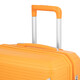 Набір пластикових валіз 2E, SIGMA, (L+M+S), 4 колеса, помаранчевий (2E-SPPS-SET3-OG)