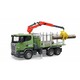 Лесовоз Bruder Scania с краном и брёвнами (03524)