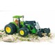 Іграшкова машинка - трактор Джон з навантажувачем 1:16 Bruder, арт. 03051