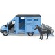 Набор игрушечный - автомобиль MB Sprinter для перевозки животных с конем (02674)
