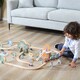 Іграшкова залізниця Viga Toys PolarB дерев'яна 90 ел. (44067)