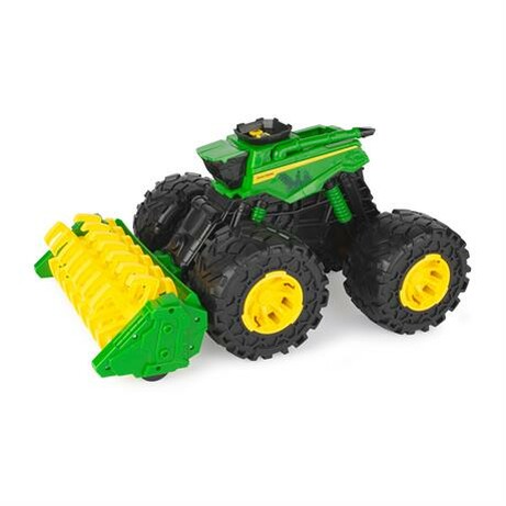 Іграшковий комбайн John Deere Kids Monster Treads з молотилкою та великими колесами (47329)