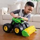 Іграшковий комбайн John Deere Kids Monster Treads з молотилкою та великими колесами (47329)