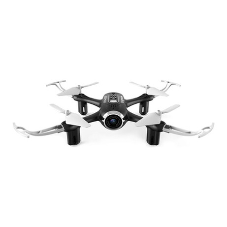 Квадрокоптер з 2,4 ГГц керуванням та FPV-камерою (14,4 cм) (X22SW Black)