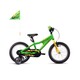 Велосипед Ghost POWERKID 16" , зелено-желто-черный, 2021 (18PK1007)