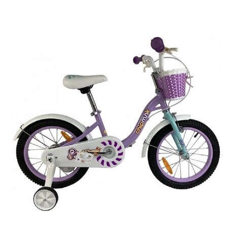 Велосипед дитячий RoyalBaby Chipmunk Darling 18", OFFICIAL UA, фіолетовий (CM18-6-purple)
