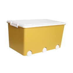 Ящик для игрушек TEGA Желтый (PW-001-124)