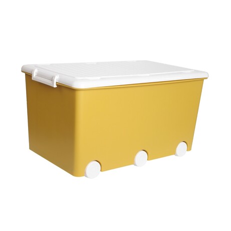 Ящик для іграшок TEGA Жовтий (PW-001-124)