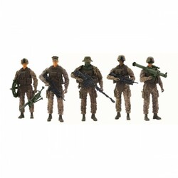 Игровой набор фигурок солдат ELITE FORCE  — РАЗВЕДКА (5 фигурок, аксесс.) (101854)