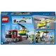 Конструктор LEGO City Вантажівка для рятувального вертольота (60343)