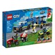 Конструктор LEGO City Поліцейський мобільний командний трейлер (60315)