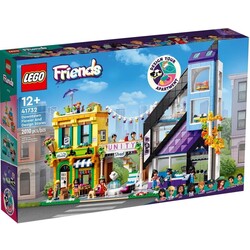 Конструктор LEGO Friends Квіткові та дизайнерські магазини в центрі міста (41732)