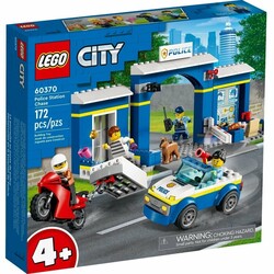 Конструктор LEGO City Преследование на полицейском участке (60370)