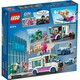 Конструктор LEGO City Погоня поліції за вантажівкою з морозивом (60314)