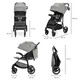 Прогулянкова коляска Kinderkraft Trig 2 TR Grey (KSTRIG2TGRY0000)