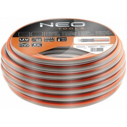 Шланг садовий Neo Tools Optima, 1/2", 30м, 4 шари, до 25 Бар, -20…+60°C (15-821)