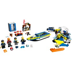 Конструктор LEGO City Missions Детективні місії водної поліції (60355)