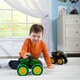 Іграшковий трактор John Deere Kids Monster Treads з великими колесами, що світяться (46434)