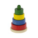 Пирамидка nic деревянная этажная разноцветная (NIC2312)