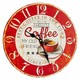 Настінний годинник TFA Vintage, дизайн Coffee, d=337x41 мм (60304512)