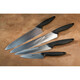 Набор из 4-х кухонных ножей, Samura Golf 98, 158, 221, 251 мм (SG-0240)