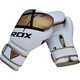 Боксерские перчатки RDX Rex Leather Gold 12 ун. (10122)