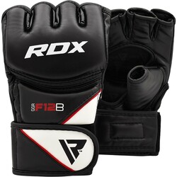 Перчатки ММА RDX Rex Leather Black M (10303)