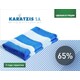 Фасовка сітка біло-блакитна KARATZIS 65% (6*10) (82119)