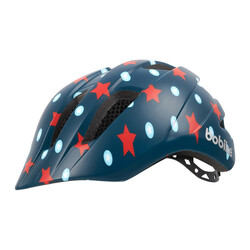 Шлем велосипедный детский Bobike Exclusive Plus / Navy Stars / S 52-56 (8742100006)