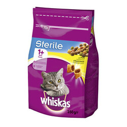 Whiskas. Сухой корм для стерилизованных кошек с курицей 350г (5900951259326)