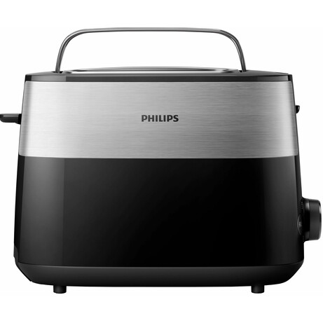 Тостер Philips Daily Collection, 830Вт, пластик, крышка от пыли, черный (HD2517/90)