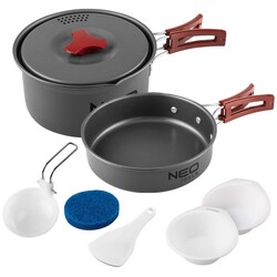 Набір посуду туристичного Neo Tools 7 в 1 (63-146)
