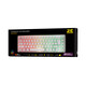 Клавіатура ігрова 2E Gaming KG350 RGB 68key USB White Ukr (2E-KG350UWT)