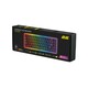 Клавиатура 2E Gaming KG345 RGB 68key USB Transparent (2E-KG345TR)