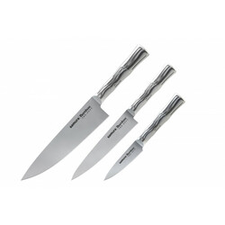 Набір з 3-х кухонних ножів Samura Bamboo (SBA-0220)