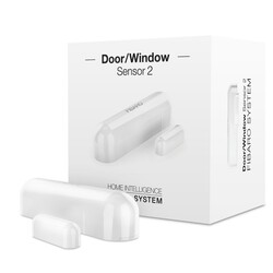 Умный датчик открытия двери Fibaro / окна Door / Window Sensor 2, Z-Wave, 3V ER14250, белый