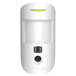 Беспроводной датчик движения с фотофиксацией Ajax MotionCam белый