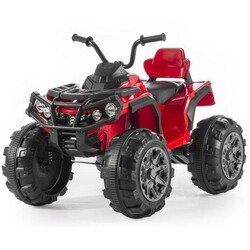 Электромобиль T-733 EVA RED квадроцикл 12V7AH мотор 2*45W с MP3 103*68*73 (00079545)