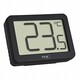 Термометр комнатный цифровой TFA, чёрный, 55х40х15 мм (30106501)