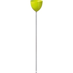 Кашпо для цветов SkyPot, пластик, 16", на ножке, ярко-зеленый (45618)