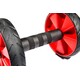 Ролики для пресу Adidas Core Rollers чорний, червоний Уні One Size (ADAC-11604)