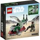Конструктор LEGO Star Wars TM Микроистребитель звездолет Боба Фетта (75344)