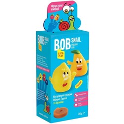Набір цукерок Яблуко-груша з іграшкою Bob Snail 20 г (342748)
